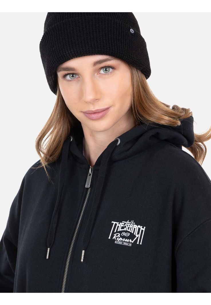 Poleron FZ Surferx Negro Mujer Rip Curl-2