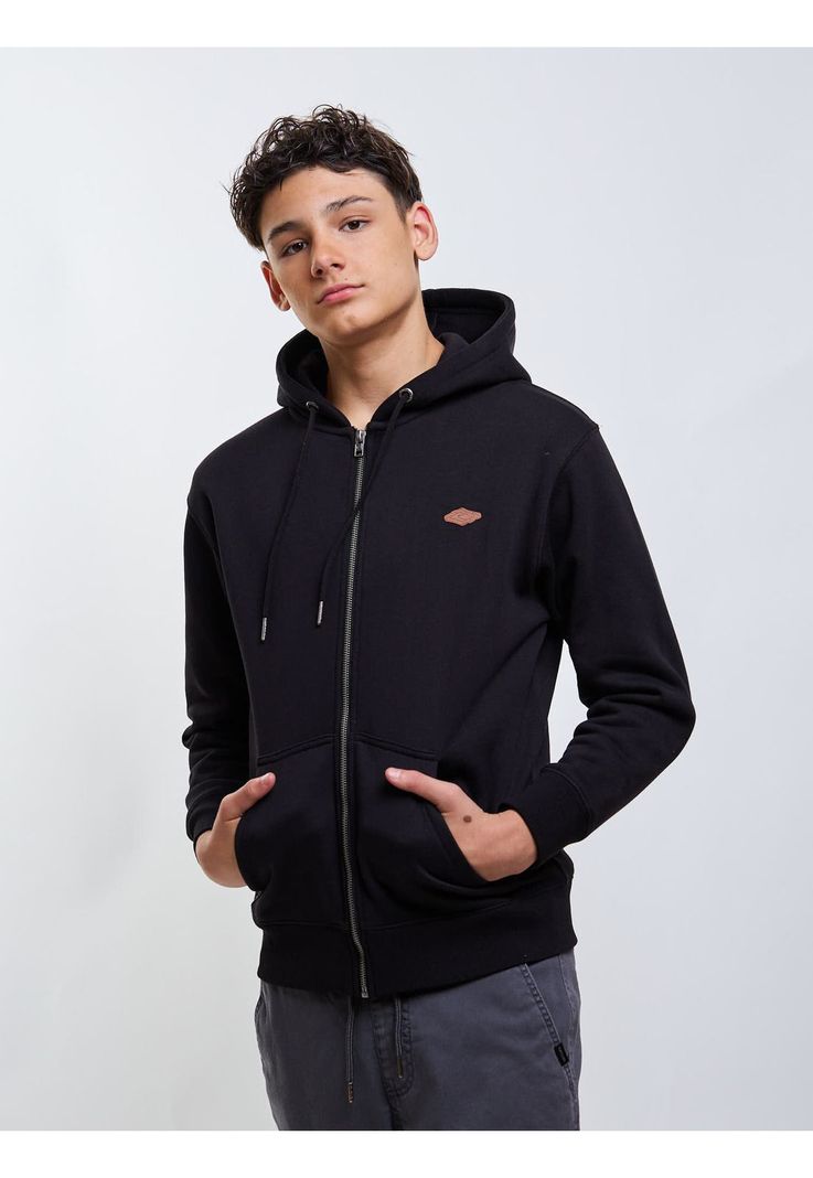 Poleron FZ Lineup Negro Infantil Rip Curl