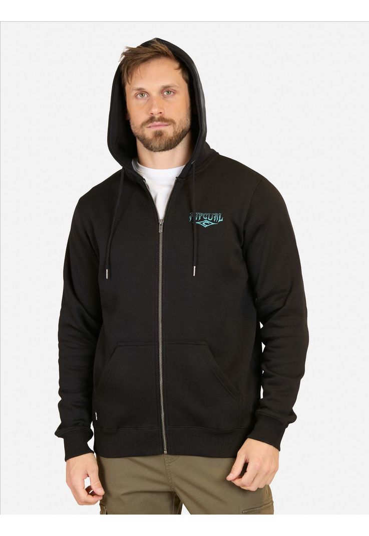 Poleron FZ Flashcurl Negro Hombre Rip Curl-0