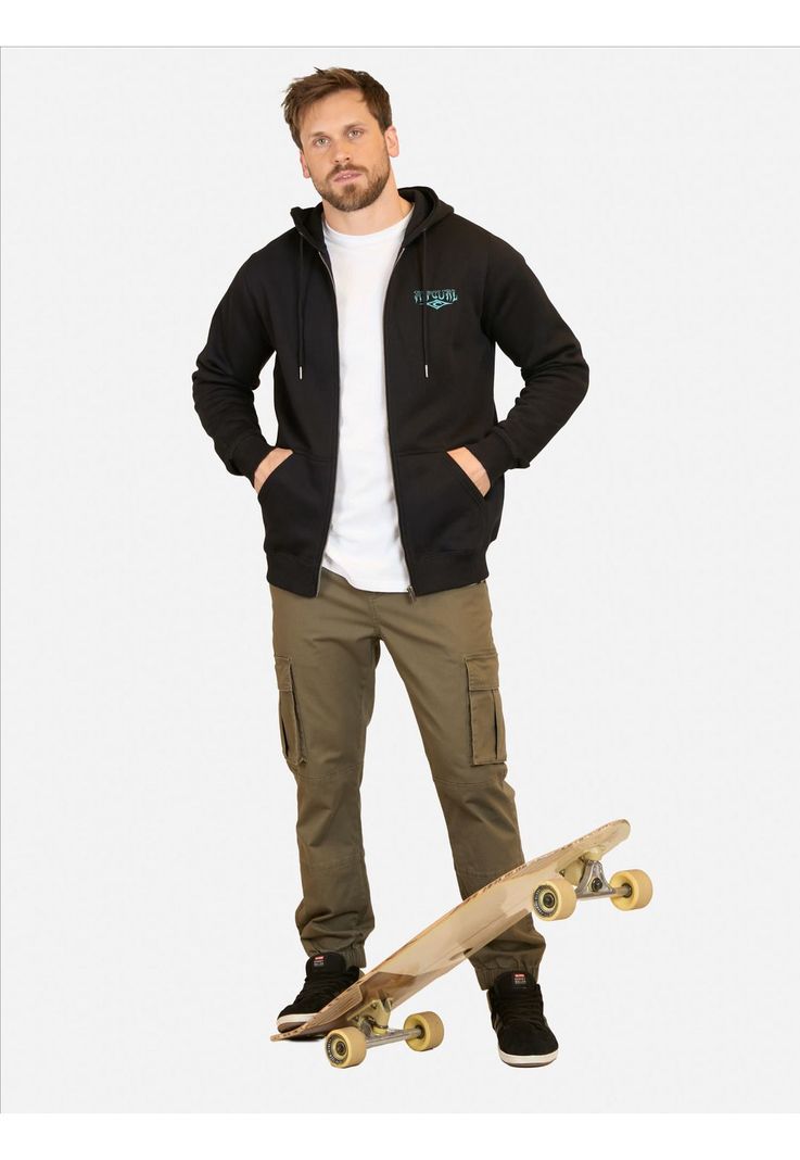 Poleron FZ Flashcurl Negro Hombre Rip Curl-3