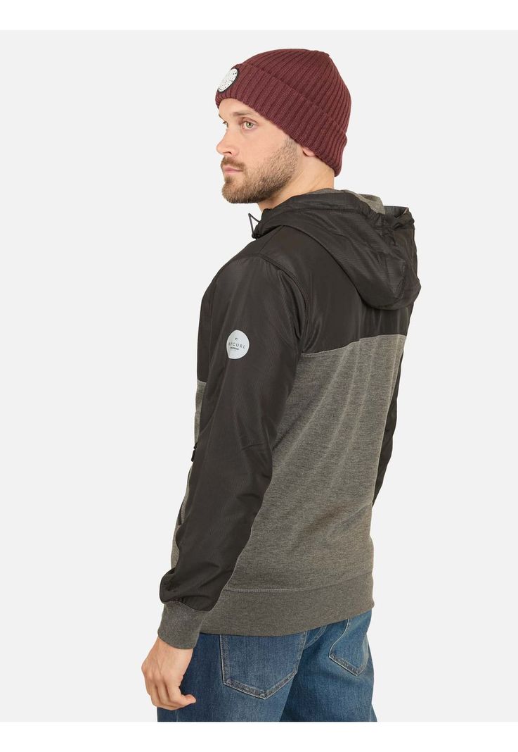Poleron Aggrolite Anti-series Fleece Gris Hombre Ripcurl-1