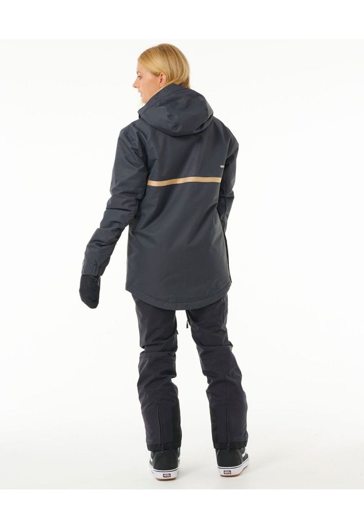 Parka Snow Anti Series Anorak 10K 10K Negro Mujer Rip Curl-2