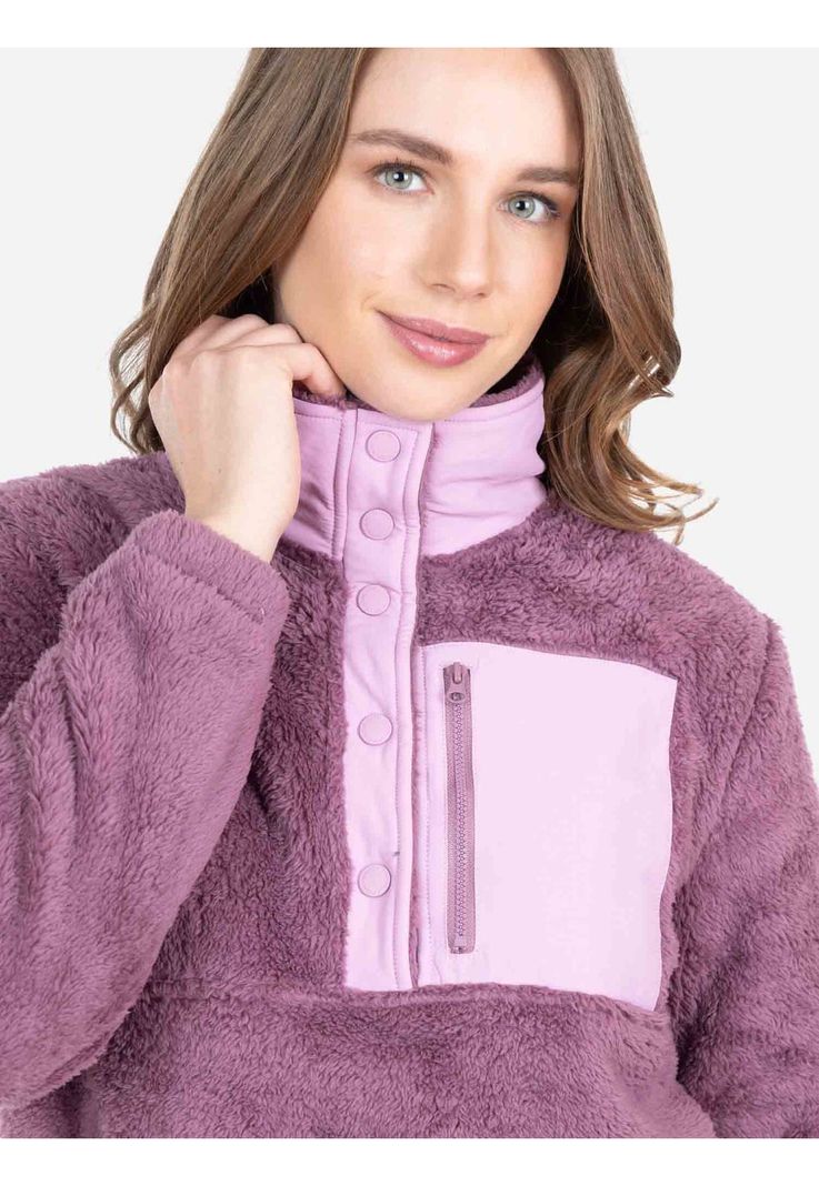 Poleron Chiporro Brannox Morado Mujer Rip Curl-2