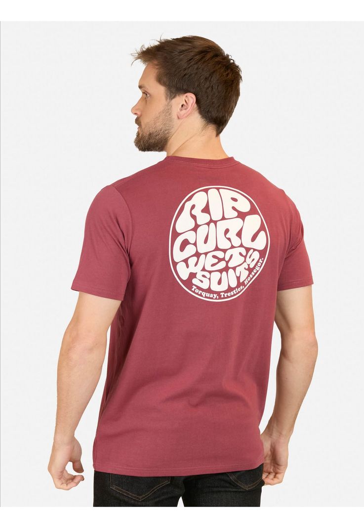 Polera MC Wetsuits RC Burdeo Hombre Rip Curl-1