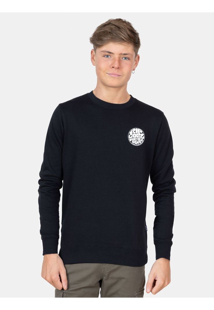 Poleron Cuello Redondo Wetsuits Crew Infantil Rip Curl-0