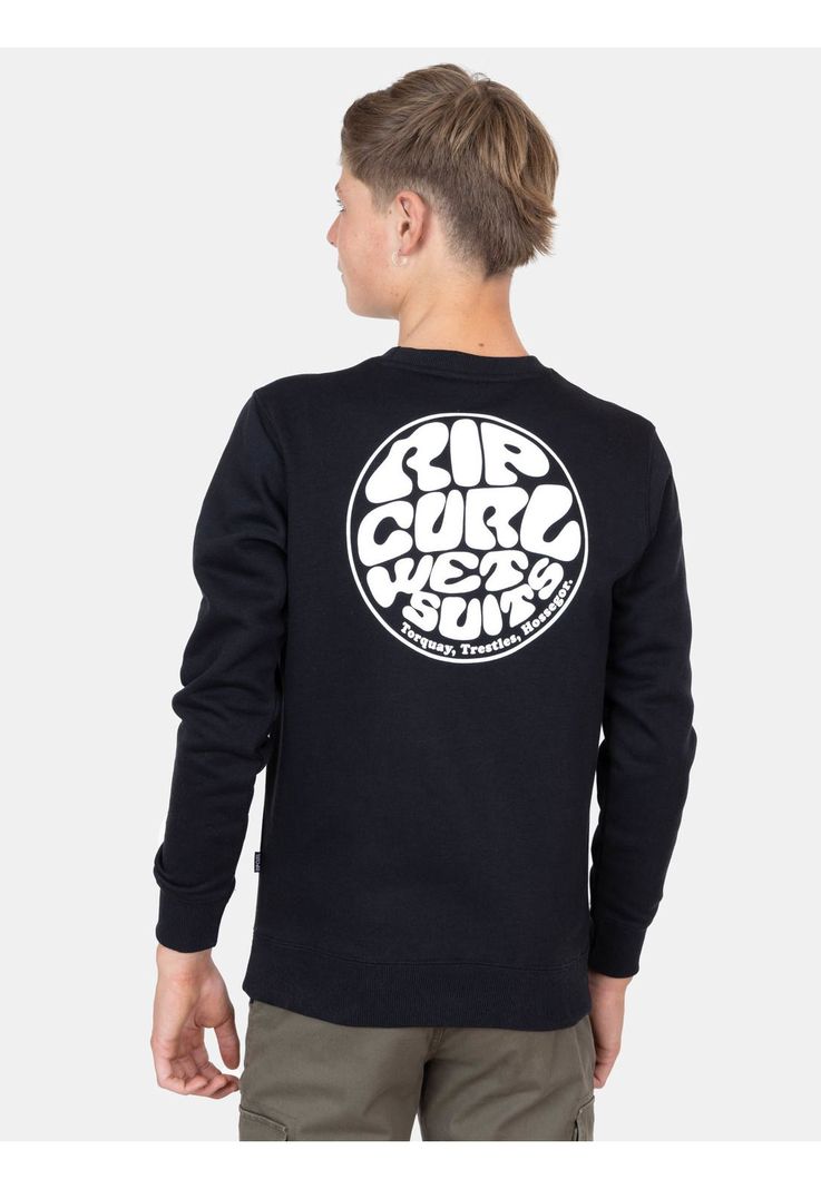 Poleron Cuello Redondo Wetsuits Crew Infantil Rip Curl-3