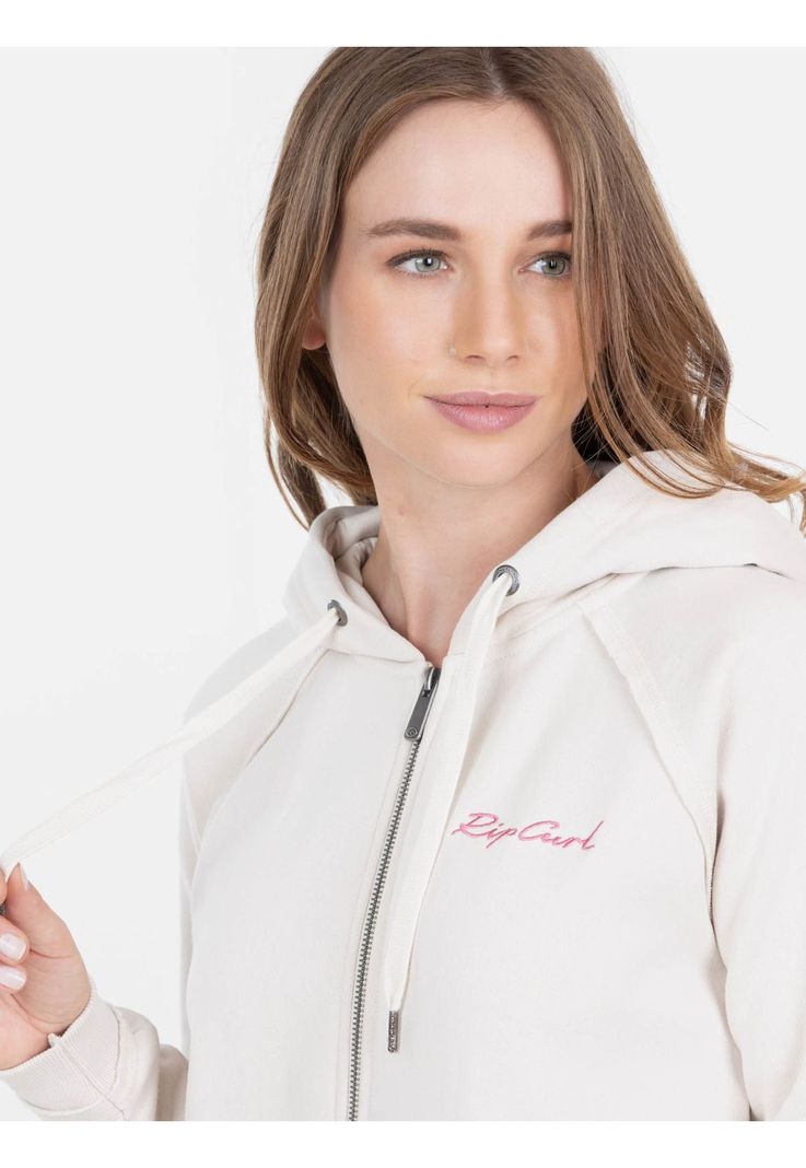 Poleron FZ Wavelion Blanquecino Mujer Rip Curl-2