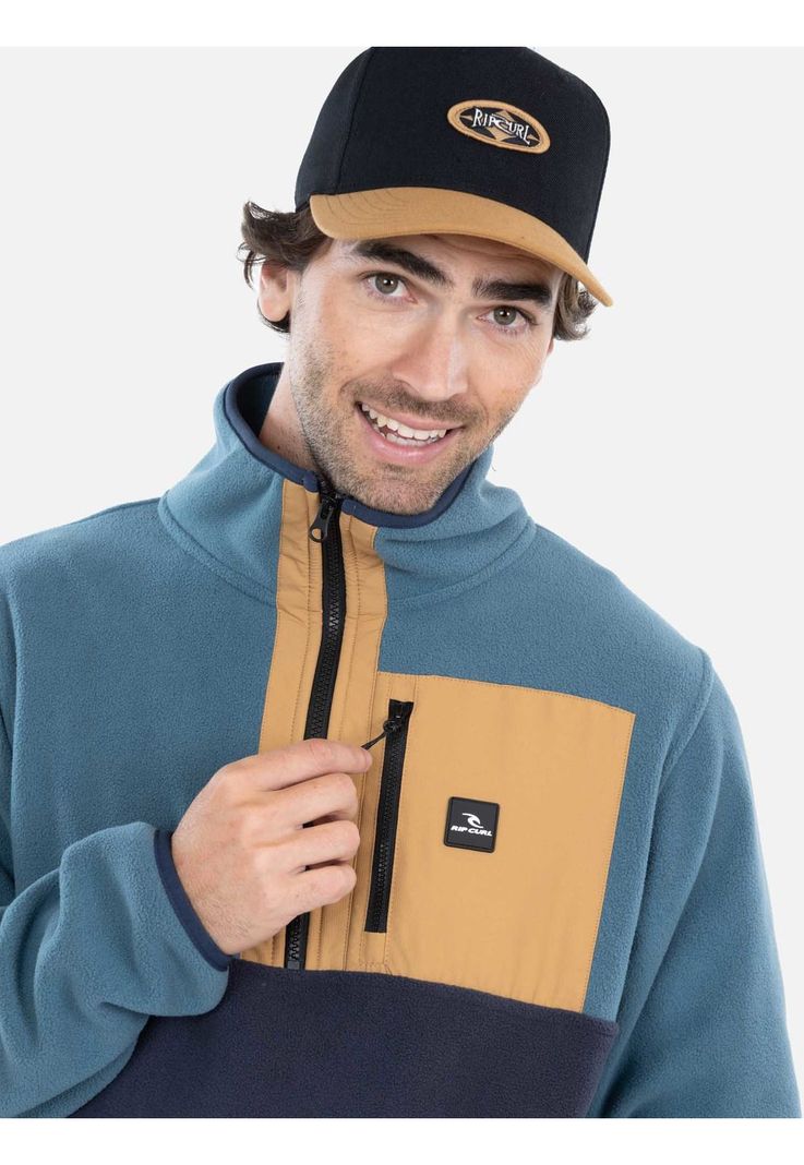 Poleron Micropolar Pili Rc Azul Hombre Rip Curl-2