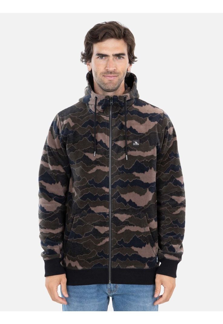 Poleron Micropolar Lani Rc Multicolor Hombre Rip Curl-0