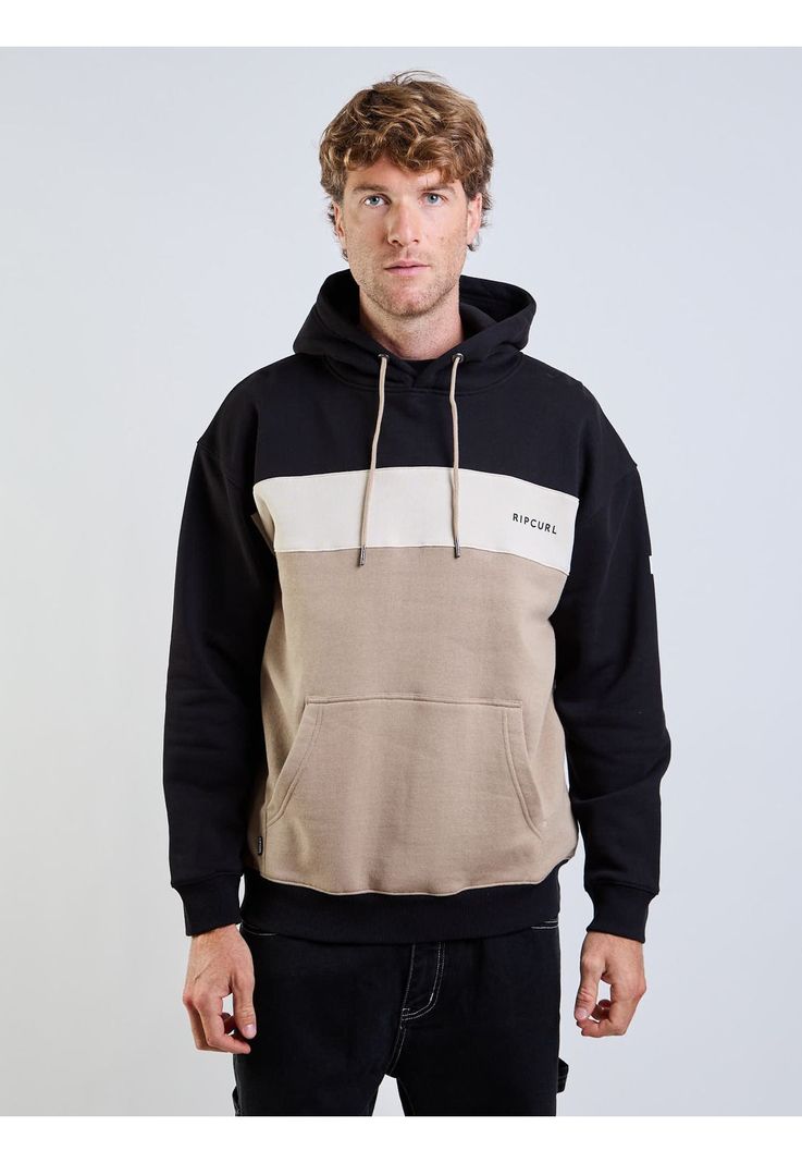 Poleron Canguro Selk Cafe Hombre Rip Curl S