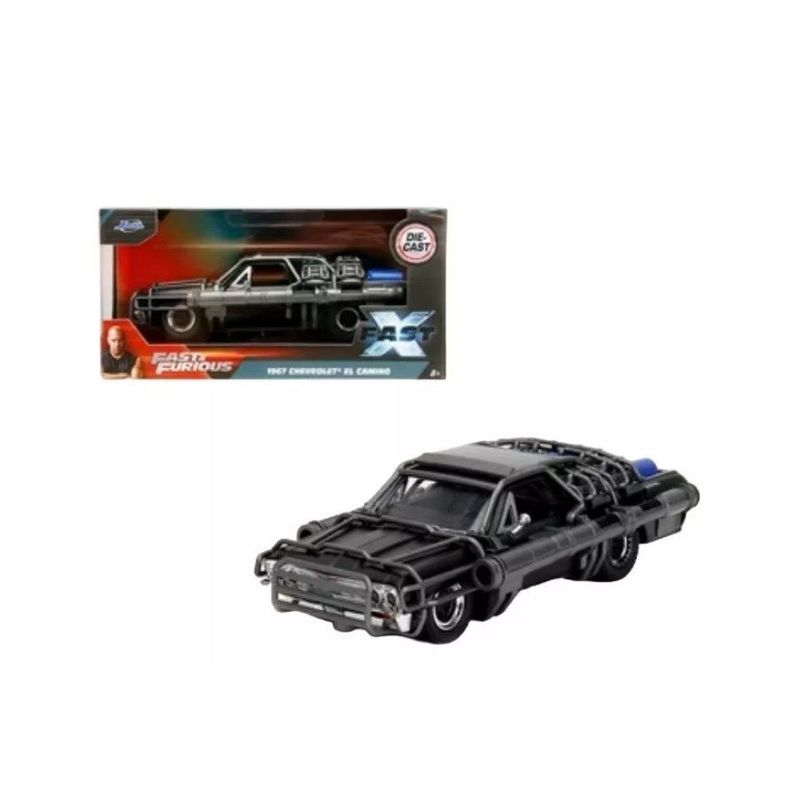 Auto Chevrolet El Camino 1967 Rápido Y Furioso Jada Escala 1:32-2