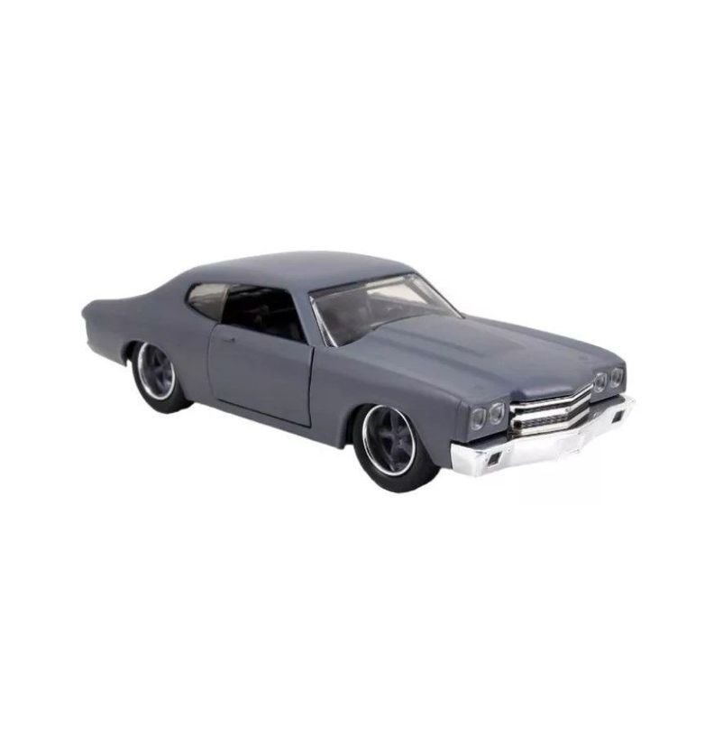Auto Doms Chevrolet Chevelle Ss Rapido Y Furioso Jada 1:32 Gris