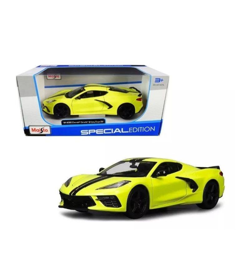 Auto 2020 Chevrolet Corvette Stingray Coupe Z51 Maisto 1:24-4