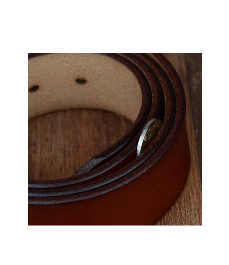 Cinturón De Cuero Cowather Modelo XF004 Café -6