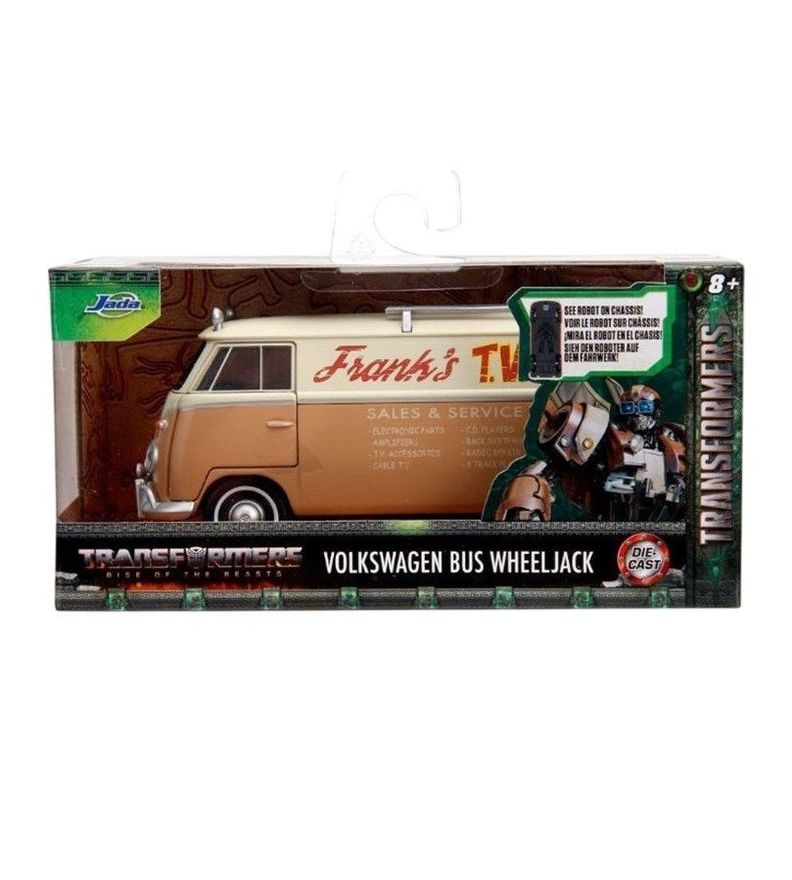 Combi Volkswagen Bus Wheeljack Transformers Marca Jada 1:32-2
