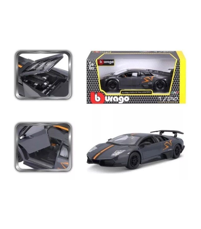 Auto Lamborghini Murciélago Lp 670-sv China Ltd Burago 1:24-7