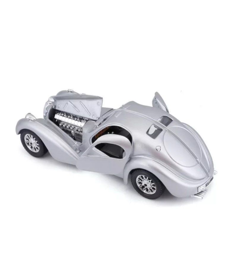 Auto De Colección Bugatti Atlantic Marca Burago Escala 1:24-2