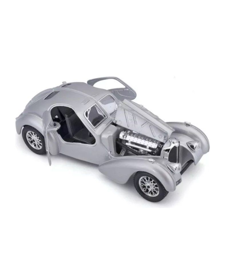 Auto De Colección Bugatti Atlantic Marca Burago Escala 1:24-3
