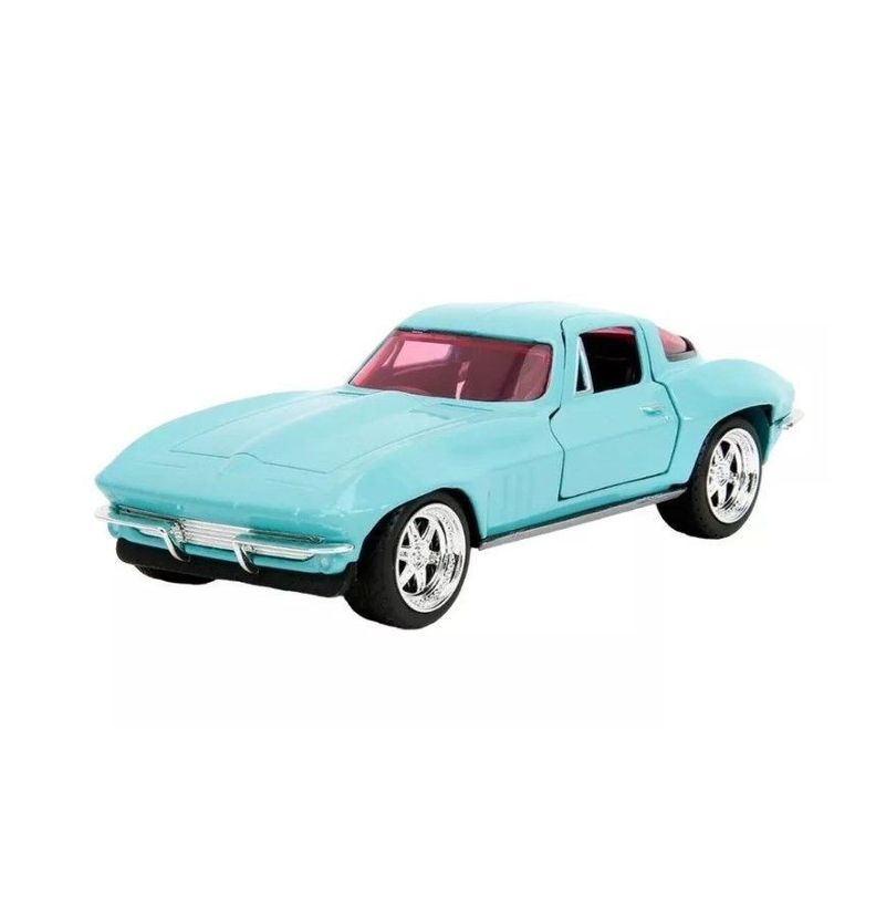Auto Chevrolet Corvette 1966 Pink Slips Jada Escala 1:32-0