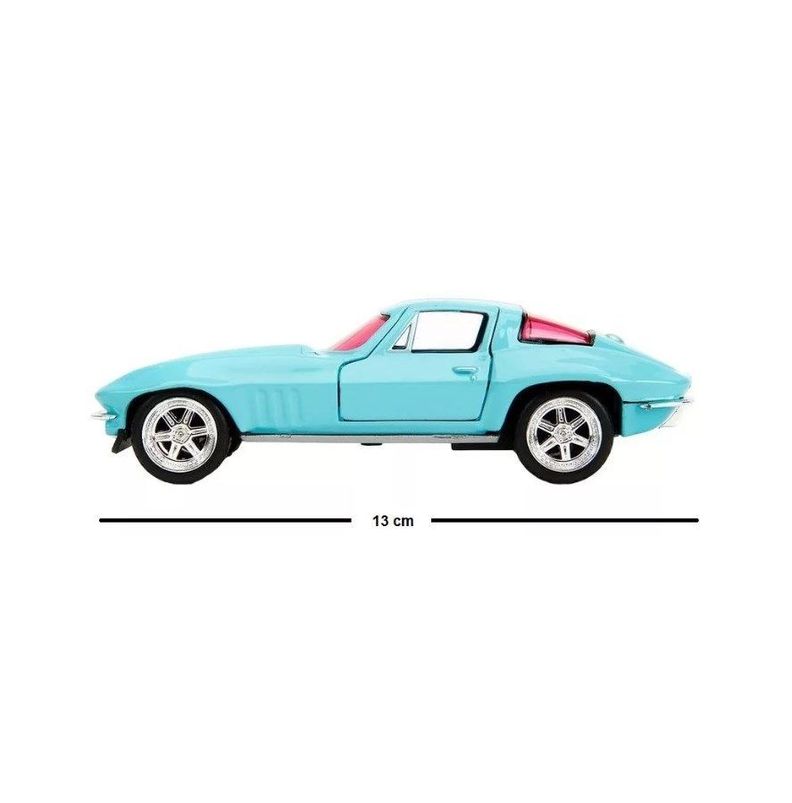 Auto Chevrolet Corvette 1966 Pink Slips Jada Escala 1:32-1