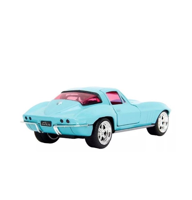 Auto Chevrolet Corvette 1966 Pink Slips Jada Escala 1:32-3