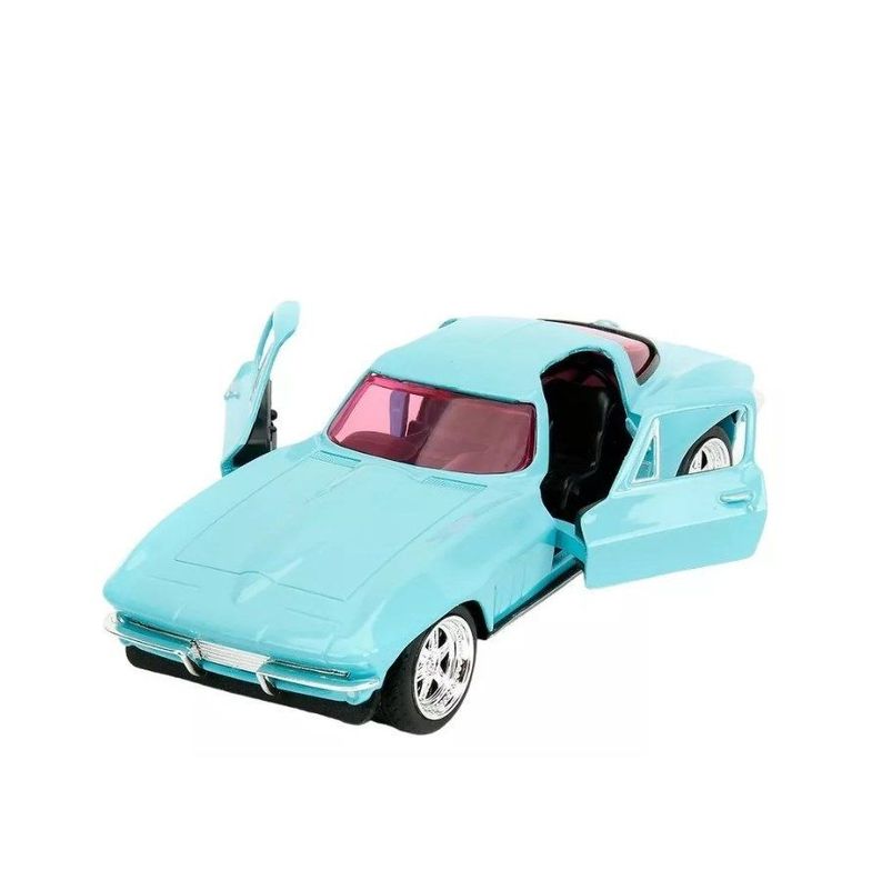 Auto Chevrolet Corvette 1966 Pink Slips Jada Escala 1:32-5