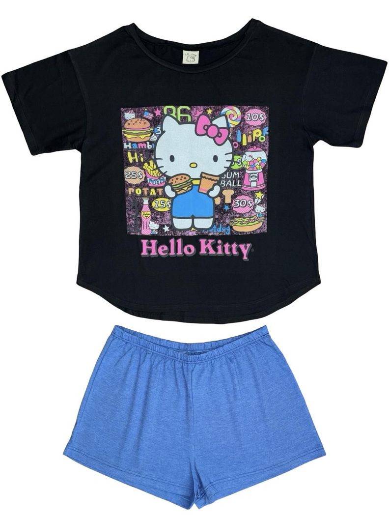 Pijama Mujer Hello Kitty S1021239-SH-0384-0