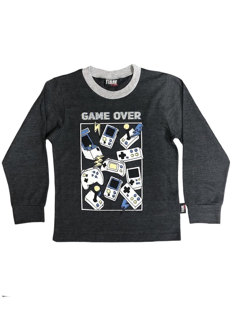 Pijama Niño Game Over T76336-29-1