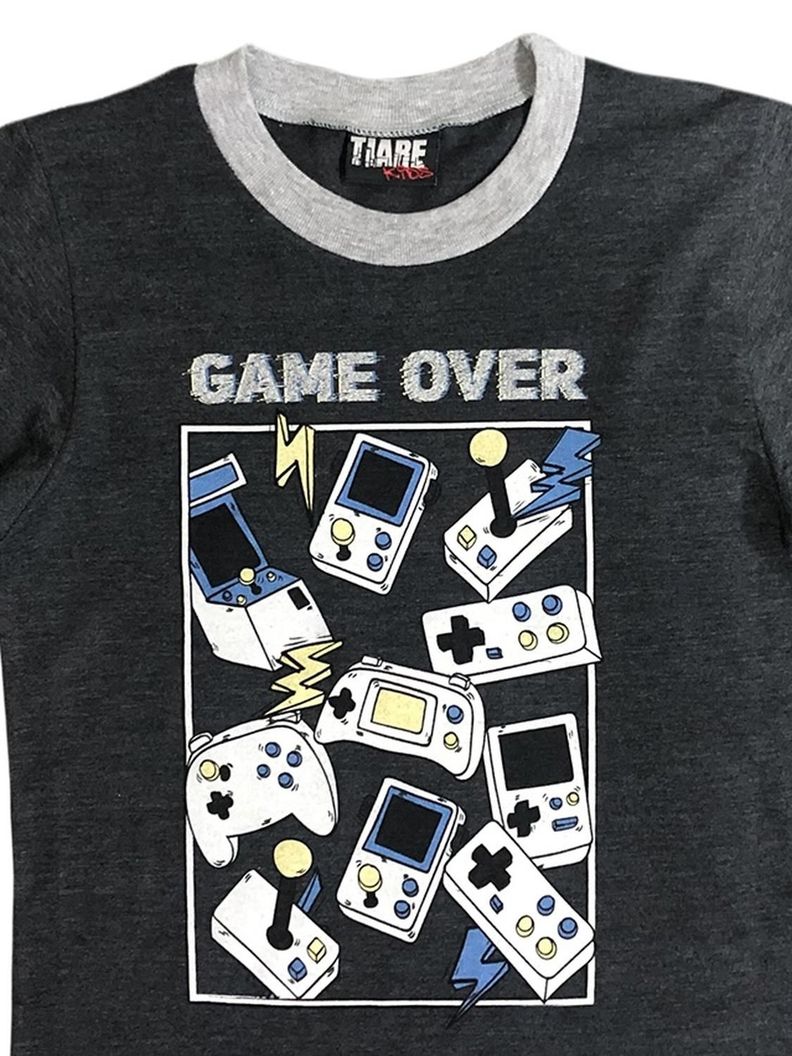 Pijama Niño Game Over T76336-29-2