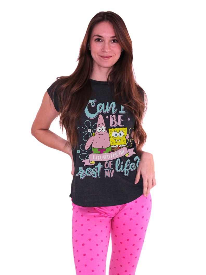 Pijama Mujer Bob Esponja N801007-2955-1
