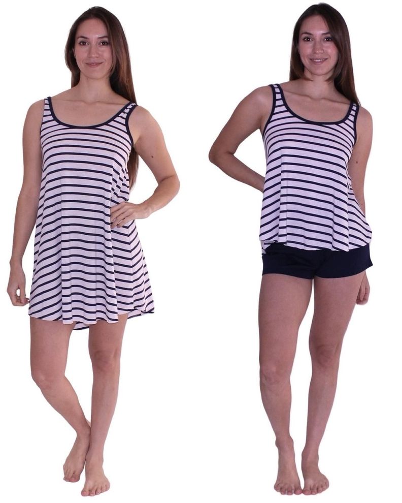 Pack Pijama+Camisola Rayas T010299-13-0