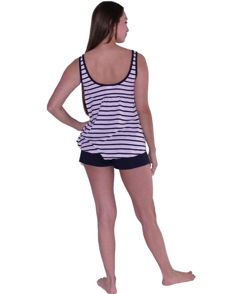 Pack Pijama+Camisola Rayas T010299-13-8