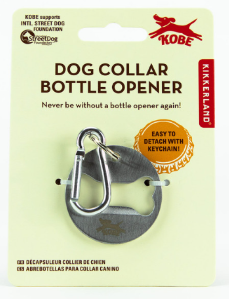 Collar Para Perro Bottle Opener Kobe Kikkerland-0