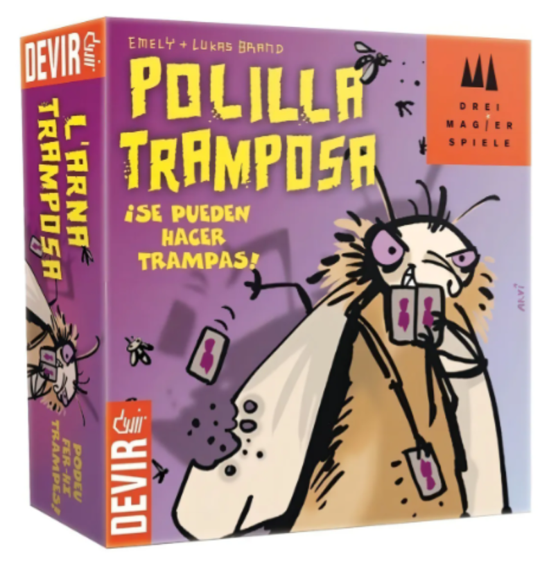 JUEGO DE CARTAS POLILLA TRAMPOSA VERSION INGLES Surtido