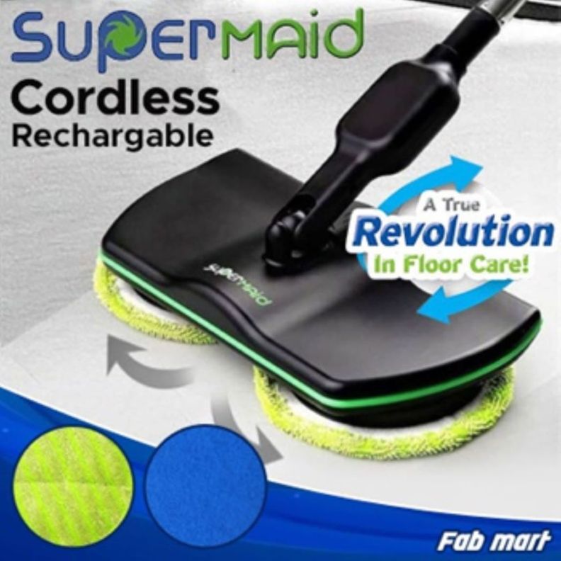 Mopa Giratoria Inalambrica Super Maid-6