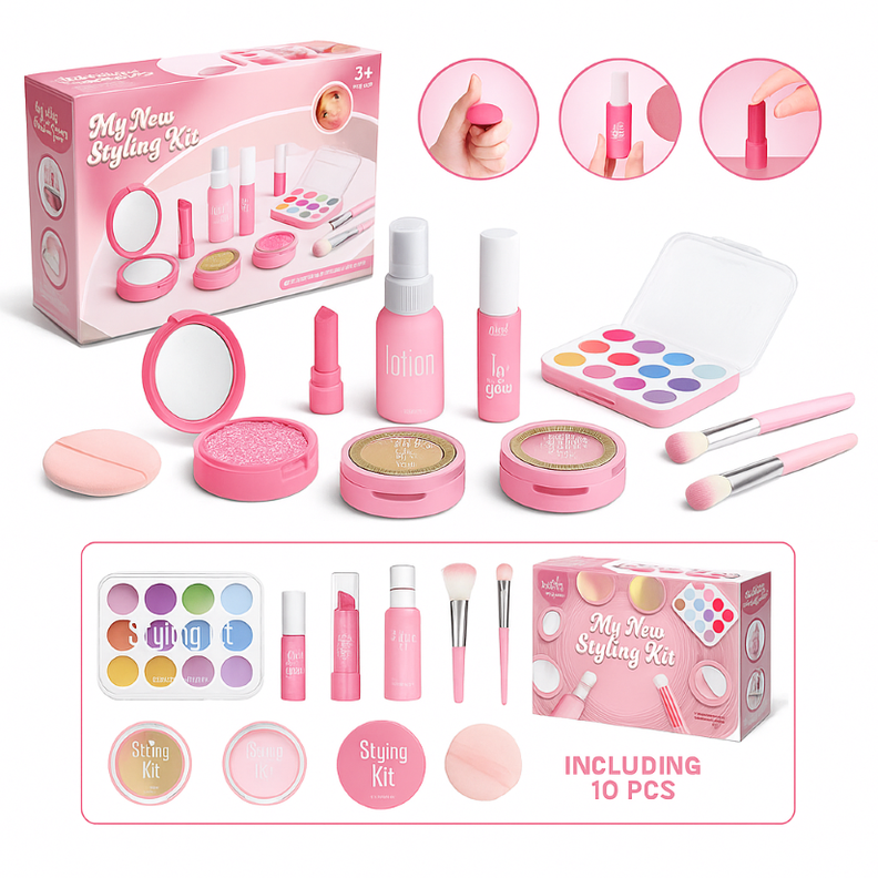 KIT DE JUGUETE SIMULACION MAQUILLAJE NINAS