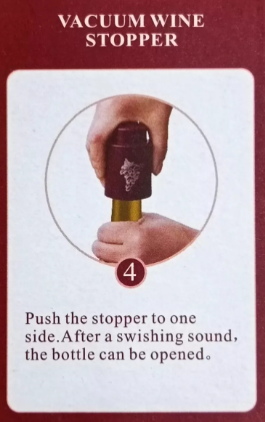 TAPON DE CONSERVACION AL VACIO PARA VINO-7