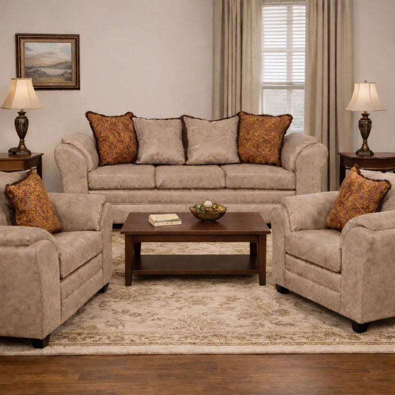 Juego de Living 3 1 1 Aconcagua Beige