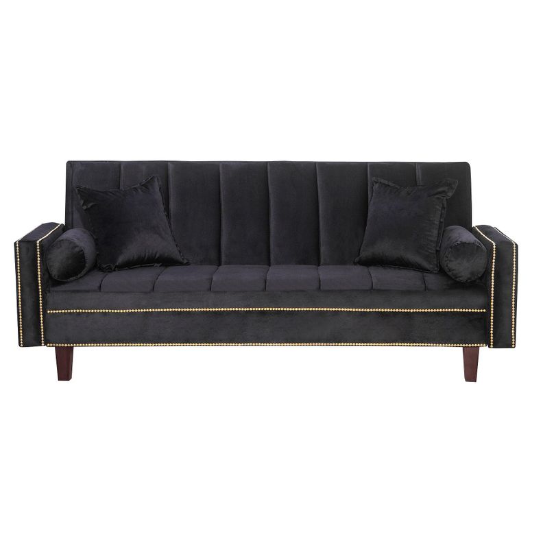 Futon Sofa Cama Golden Black -2