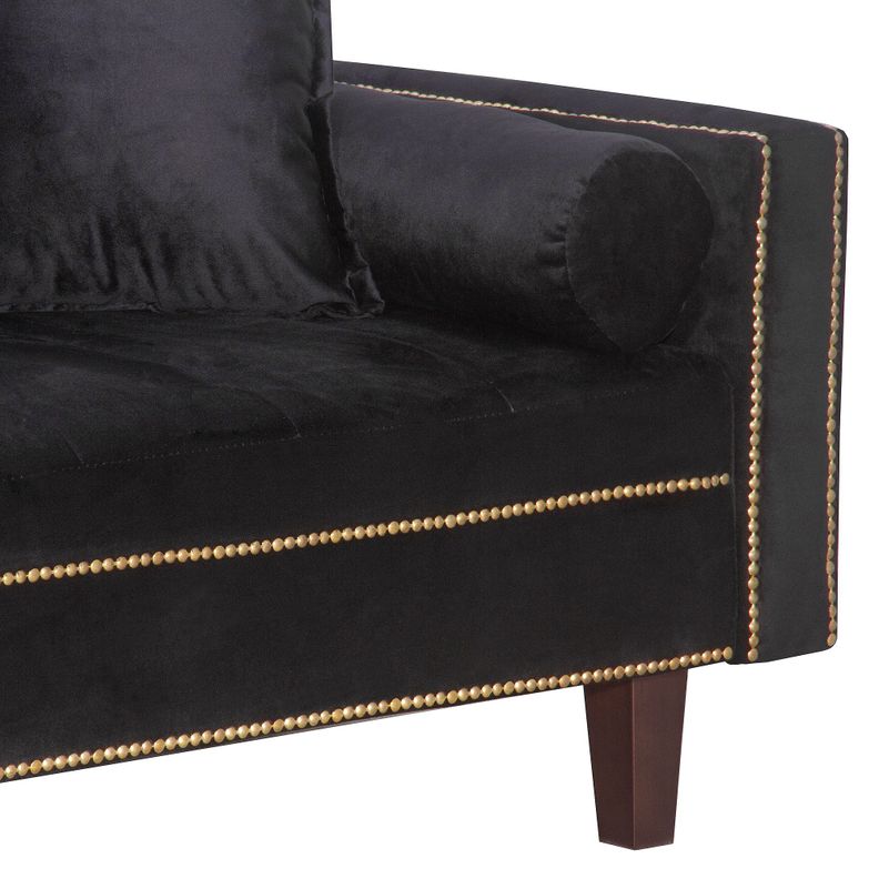 Futon Sofa Cama Golden Black -3