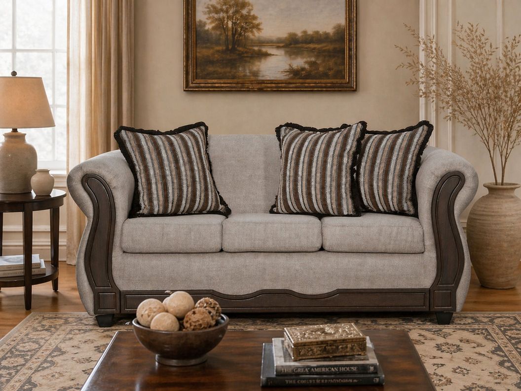 Sofa 3 Cuerpos Sofia Beige