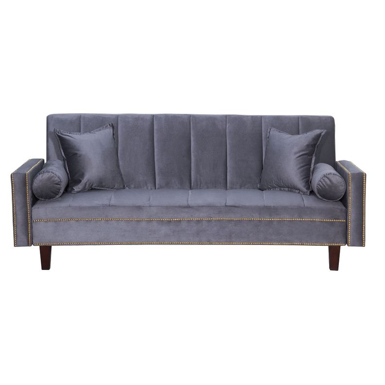 Futon Sofa cama GoldenGrey-1