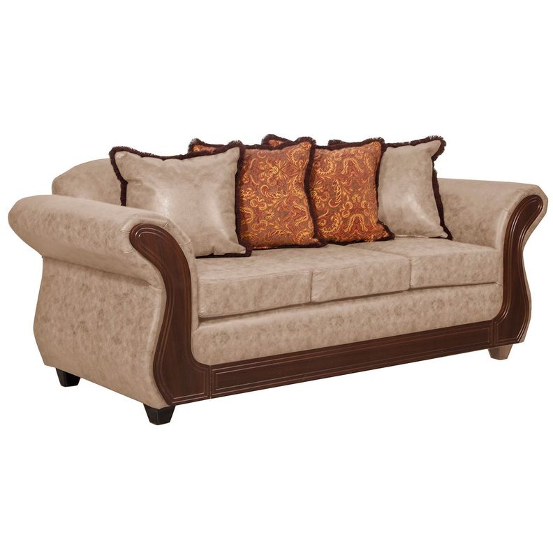 Juego de Living 3 2 Palermo Beige-2