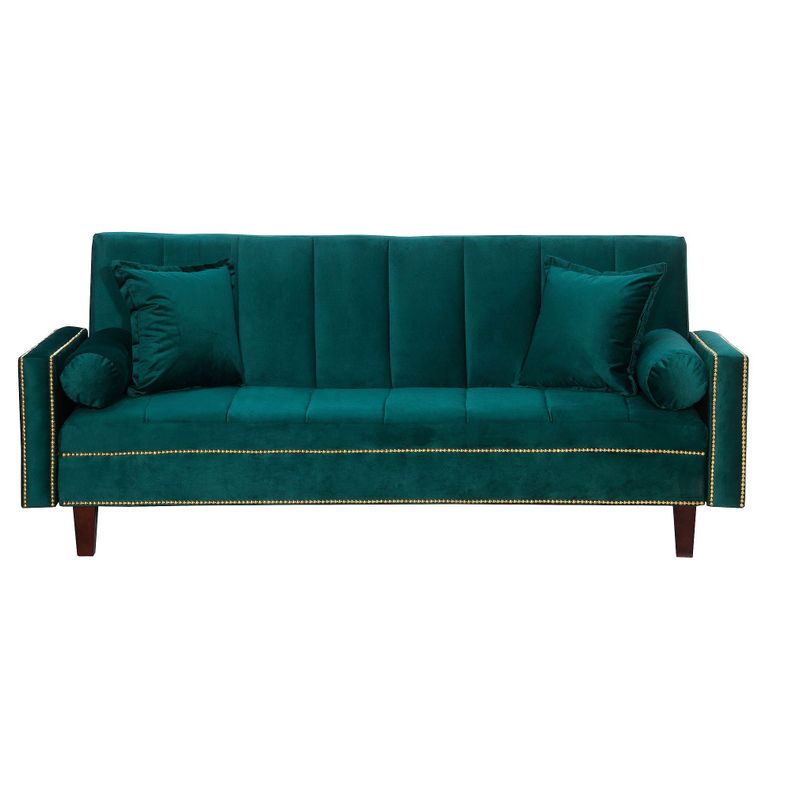 Futon Sofa Cama GoldenGreen -2