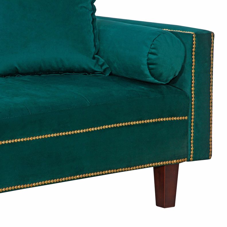 Futon Sofa Cama GoldenGreen -3