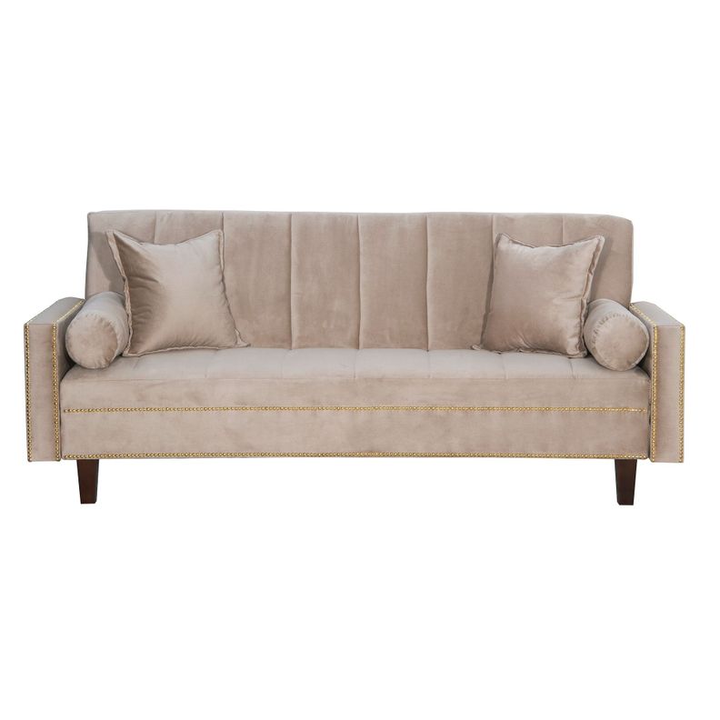 Futon Sofa Cama GoldenBeige -2