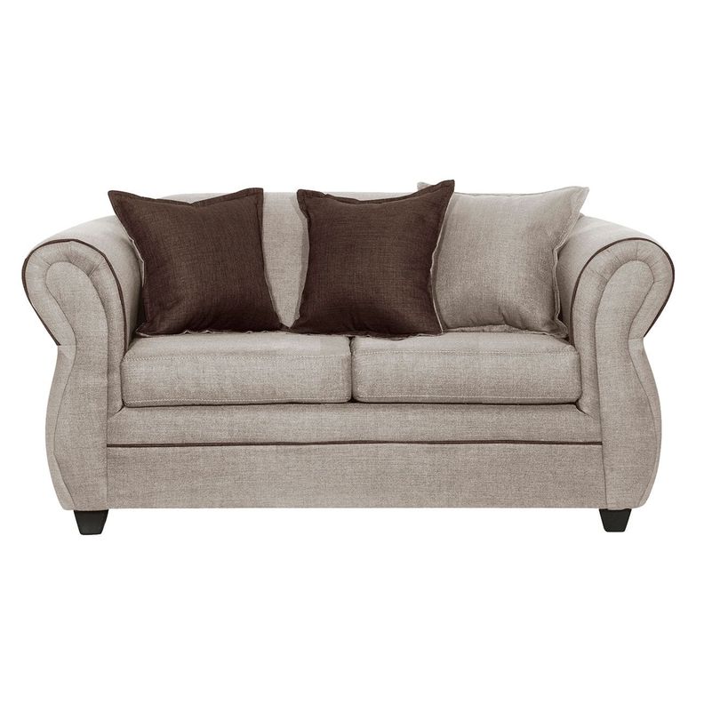 Juego de Living 2 1 1 Emili Beige-1