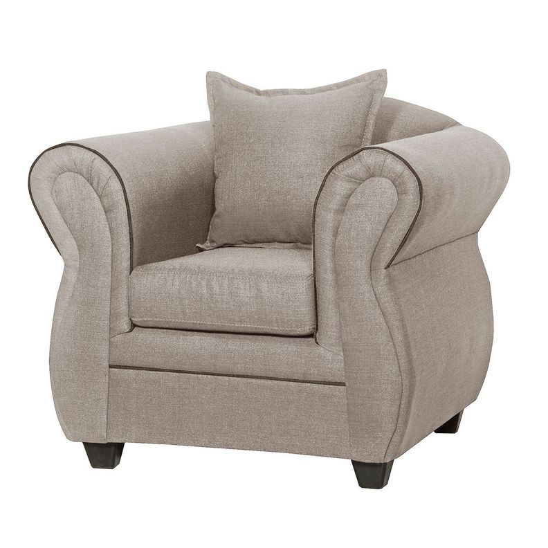 Juego de Living 2 1 1 Emili Beige-3