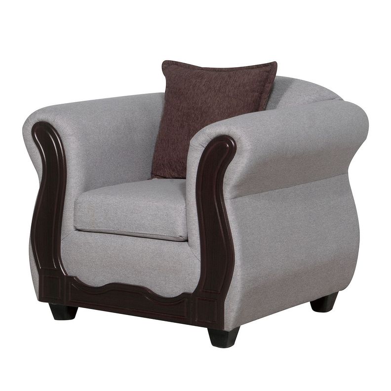 Juego de Living 3 1 1 Barcelona Crema-2