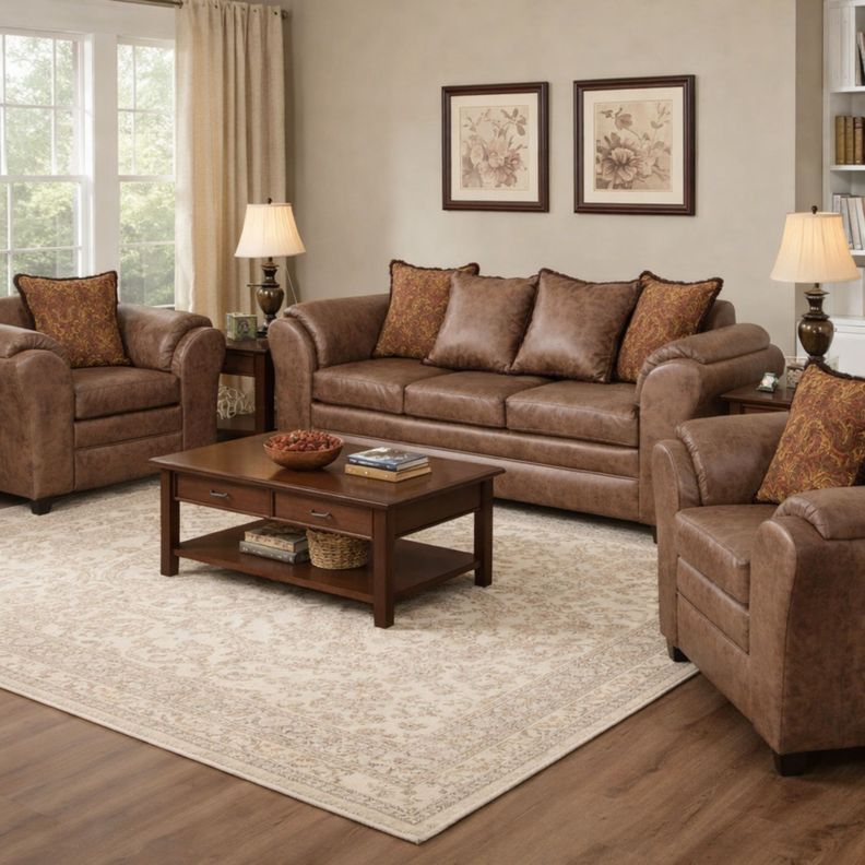 Juego de Living 3 1 1 Aconcagua Terracota
